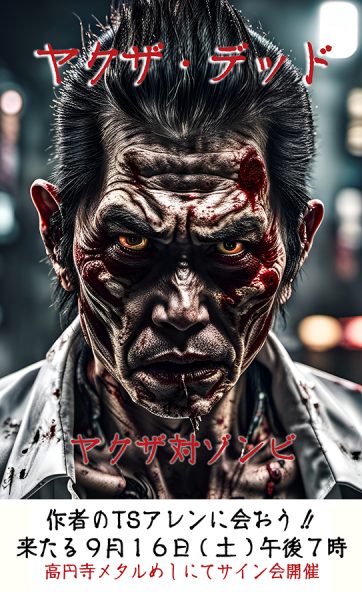 ヤクザ・デッド | Yakuza Dead Tokyo Japan Book Signing